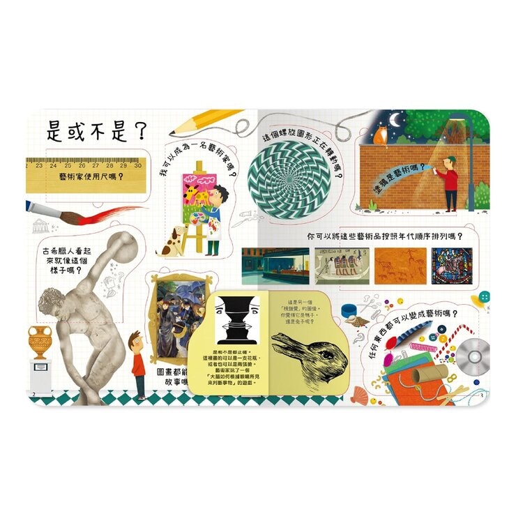 想問什麼翻翻書：關於音樂＋藝術你想知道什麼？（２冊）