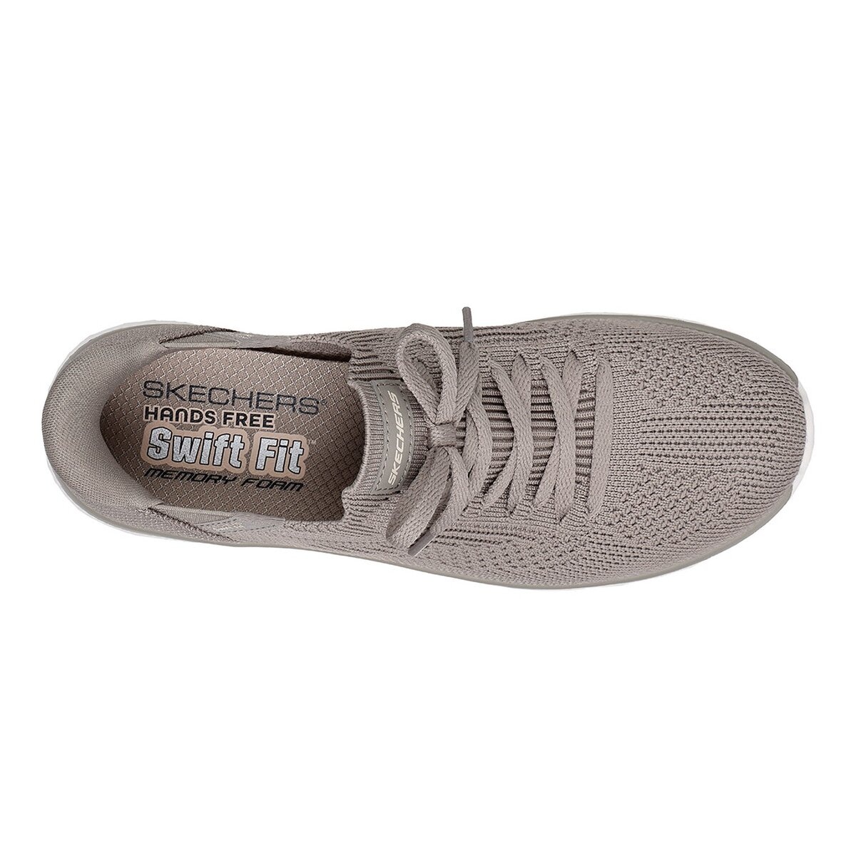 Skechers 女休閒運動鞋 灰褐色