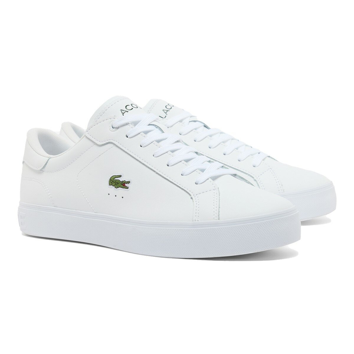 Lacoste 男休閒鞋 白