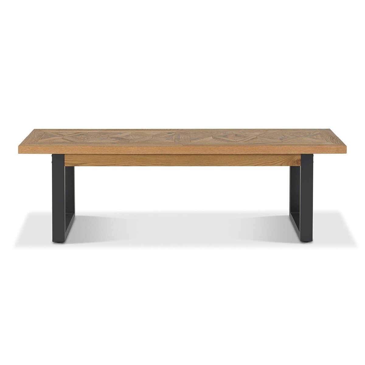 Bentley Designs Indus Rustic 橡木 餐桌椅四件組