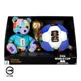 FIFA 世界盃 8吋 絨毛玩偶 彩色熊