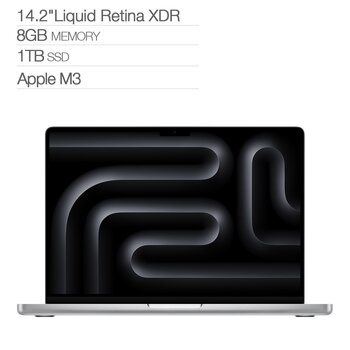 Apple MacBook Pro 14吋 搭配 M3 晶片 8 核心 CPU 10 核心 GPU 1TB SSD