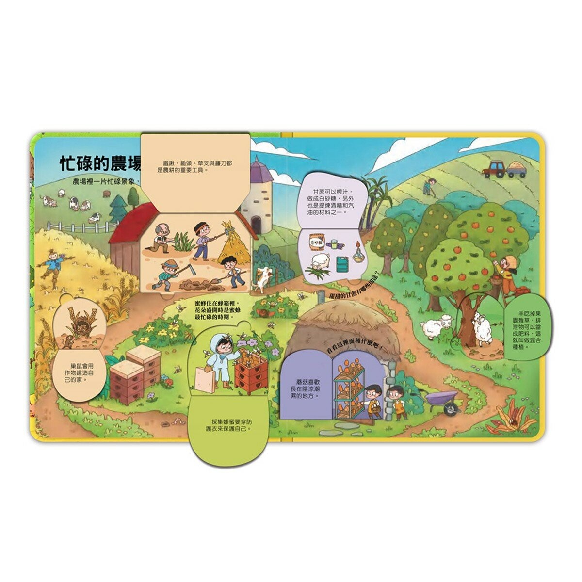 百問百答圖解翻翻書(全套10冊)+多重點讀筆