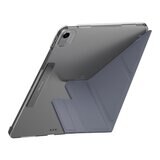 MAGEASY Facet 全方位支架透明背蓋保護套 適用於 2024 iPad Air 11吋 2025 M3 / 2024 M2 阿拉斯加藍