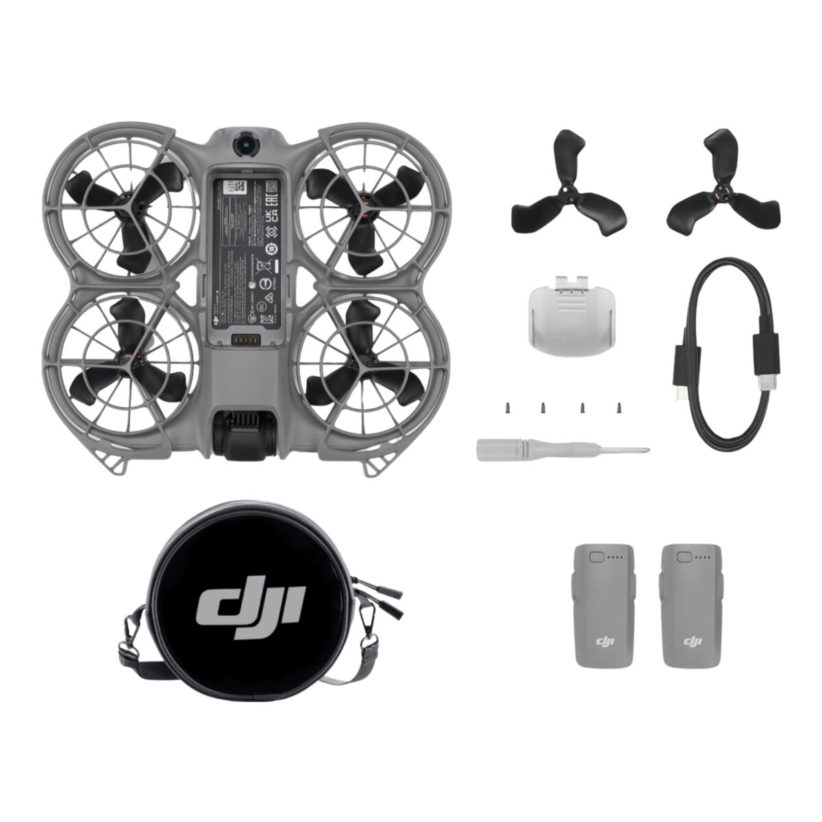 DJI Neo 2 雙電池旅拍套裝組 附圓筒包 DJI Neo 2 雙電池旅拍套裝組 附圓筒包