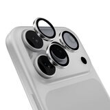 MAGEASY Bright M 不發黃軍規磁吸透明殼 iPhone 17 Pro Max(珊瑚磁圈) + 鏡頭保護貼Lenz鈦合金(鈦白) + Vetro 9H 鋼化玻璃保護膜