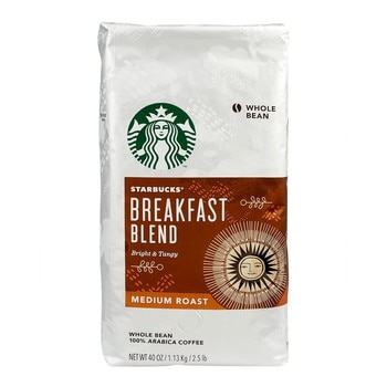 Starbucks Breakfast Blend 早餐綜合咖啡豆 1.13公斤 Starbucks Breakfast Blend 早餐綜合咖啡豆 1.13公斤