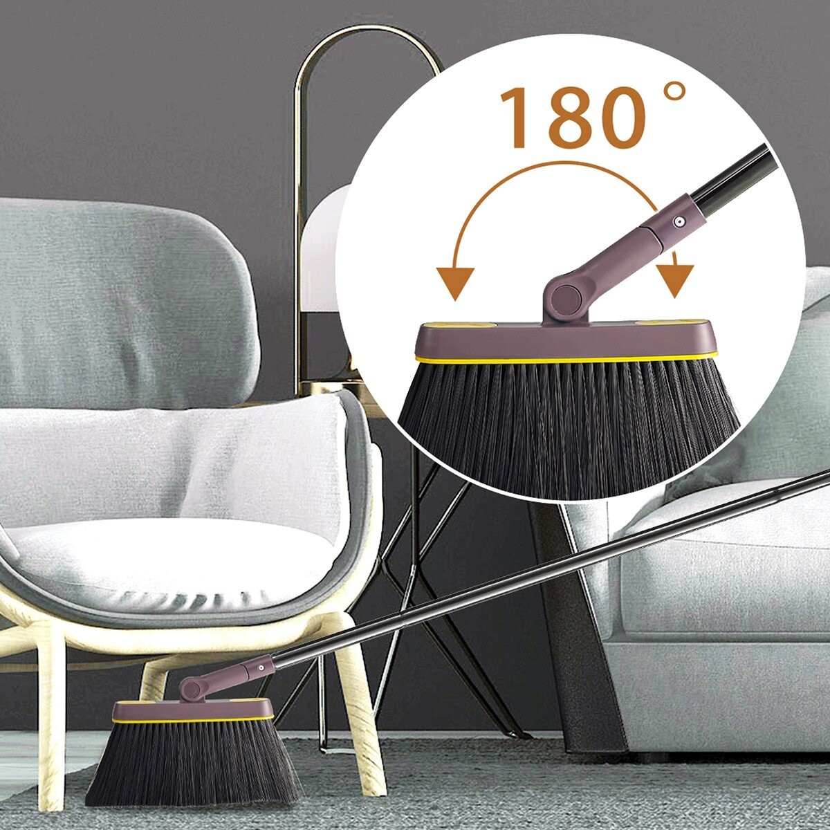 Carrara 掃帚畚箕組 灰黃 Carrara 掃帚畚箕組 灰黃