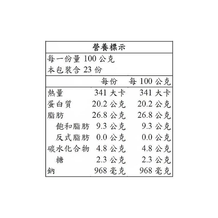 紅龍 冷凍香辣雞翅 2.3公斤
