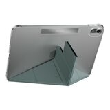 MAGEASY Facet 全方位支架透明背蓋保護套 for 2022 iPad 10 & 2025 iPad A16 深水青