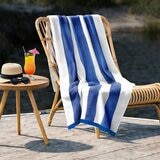 Benetton 純棉海灘巾 90公分 X 160公分 藍 Benetton 純棉海灘巾 90公分 X 160公分 藍