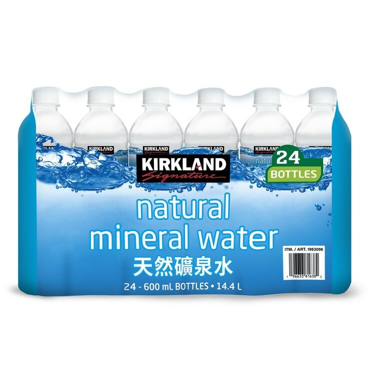 科克蘭 天然礦泉水 600毫升 X 24入