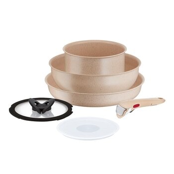 Tefal 法國特福 巧變精靈系列鍋具 含蓋6件組 奶茶粉