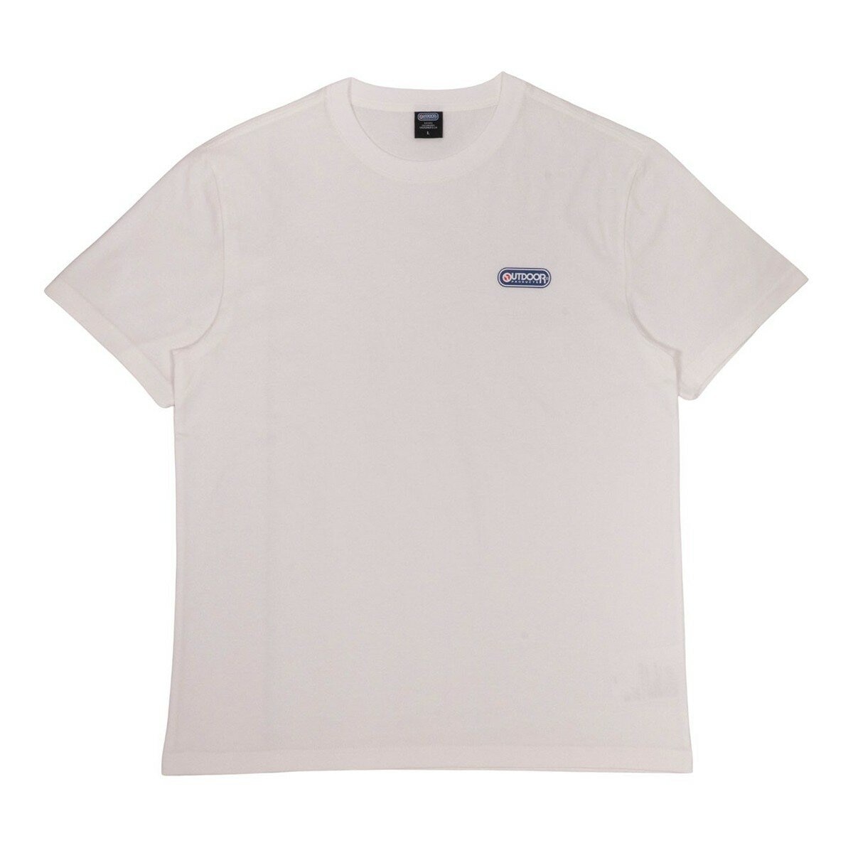 OUTDOOR 男短袖上衣 白