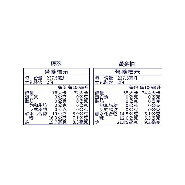 一本 有機康普茶 檸萃 & 黃金柚 綜合組 475毫升 X 20入