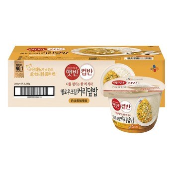 CJ 即食奶油黃咖哩飯 280公克 X 6入 CJ 即食奶油黃咖哩飯 280公克 X 6入