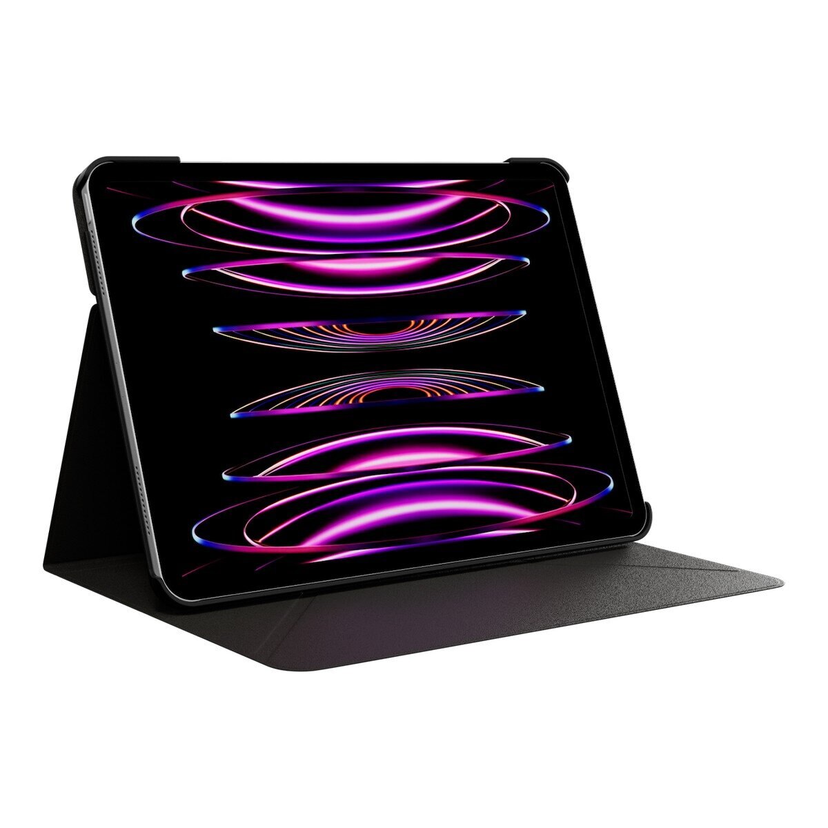 MAGEASY Lift 增高支架保護殼 適用於 iPad Air 11吋 2025 M3 / 2024 M2 & iPad Pro 11吋 2022 M2 - 18 & iPad Air 10.9吋 2022 - 20 黑