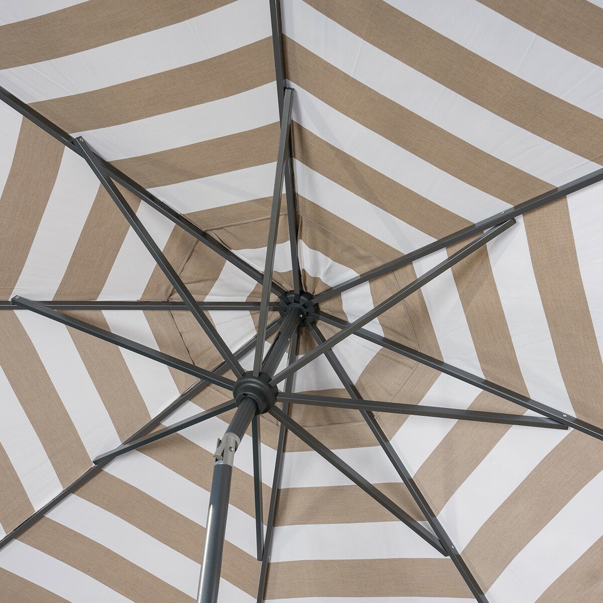 Sunvilla 10呎 戶外遮陽傘 米色條紋