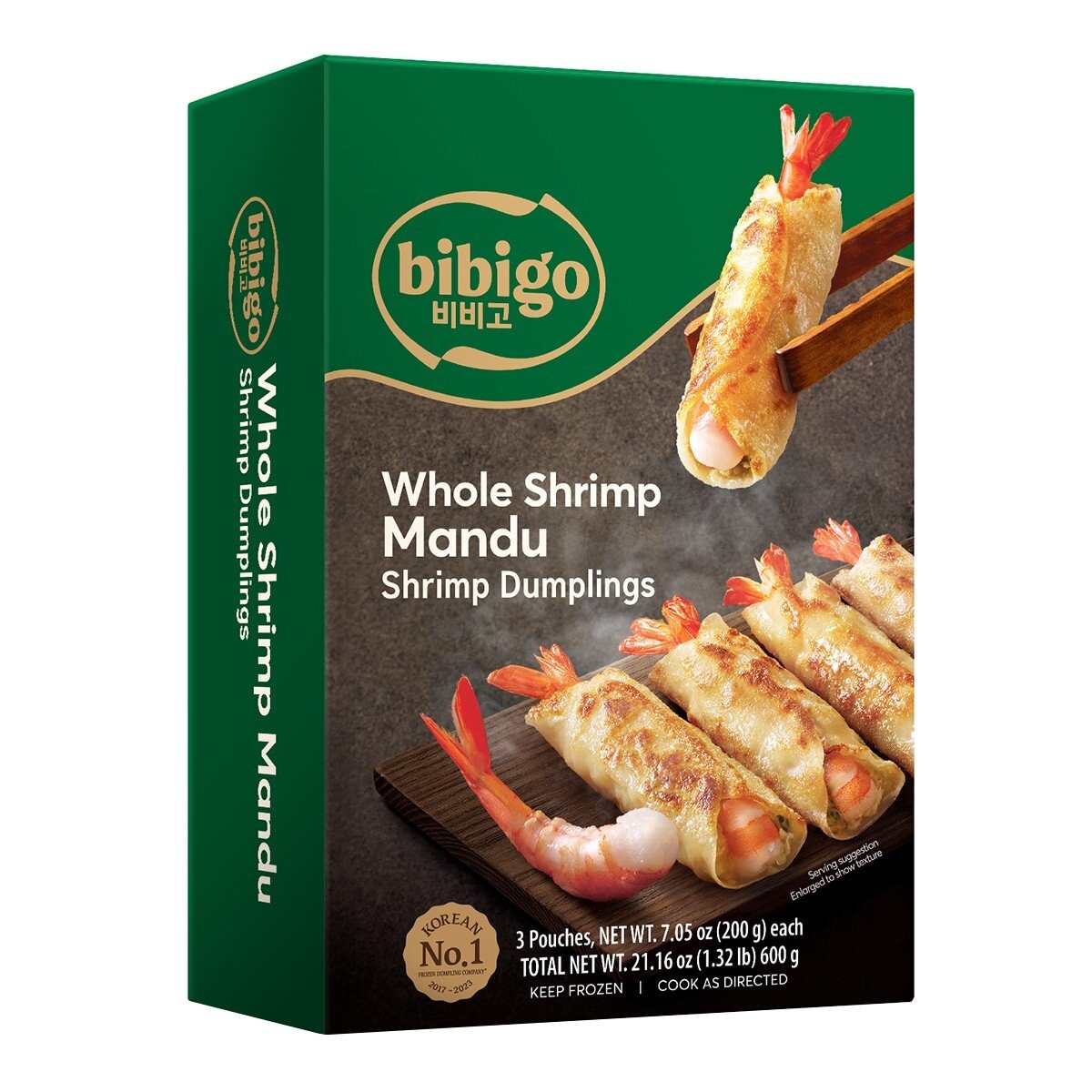 Bibigo 冷凍蝦煎餃 600公克