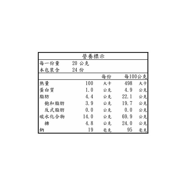 丹尼船長 X 畬室 法式可可香頌米米花 60公克 X 8包
