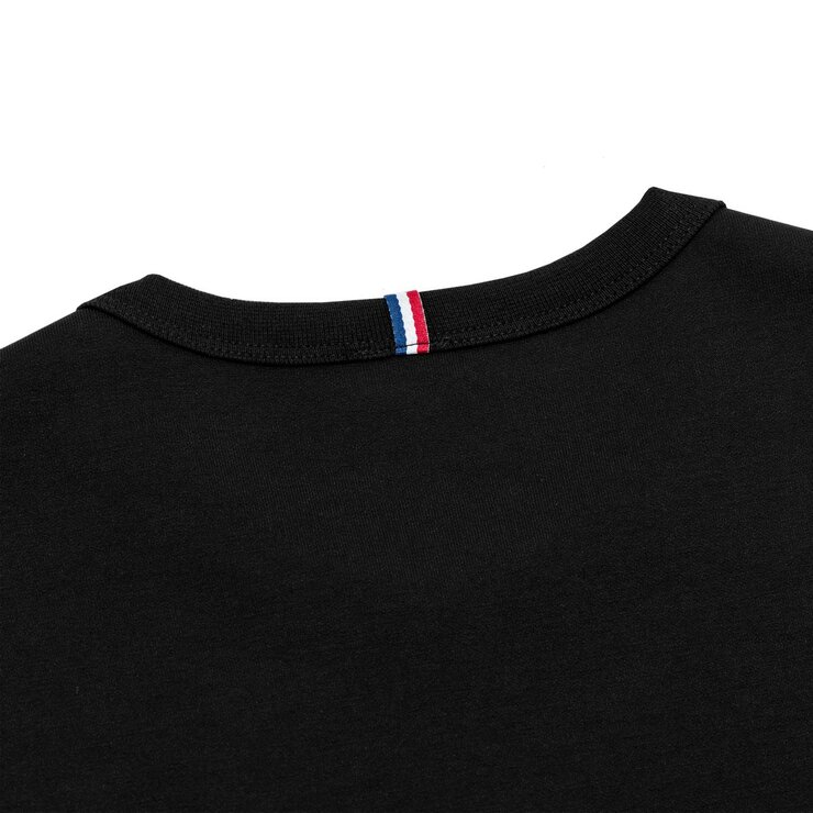 Le Coq Sportif 男圓領長袖上衣 黑 S