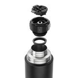 Zwilling 德國雙人 不鏽鋼真空保溫瓶 1公升 黑色 Zwilling 德國雙人 不鏽鋼真空保溫瓶 1公升 黑色