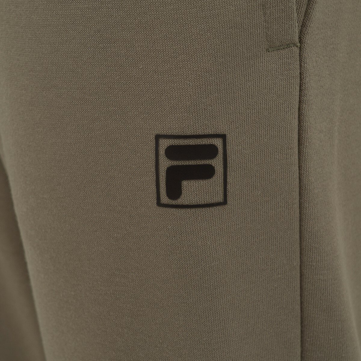 Fila 兒童毛圈布長褲 卡其