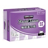 科克蘭 三層抽取式袋裝面紙 110抽 X 24包