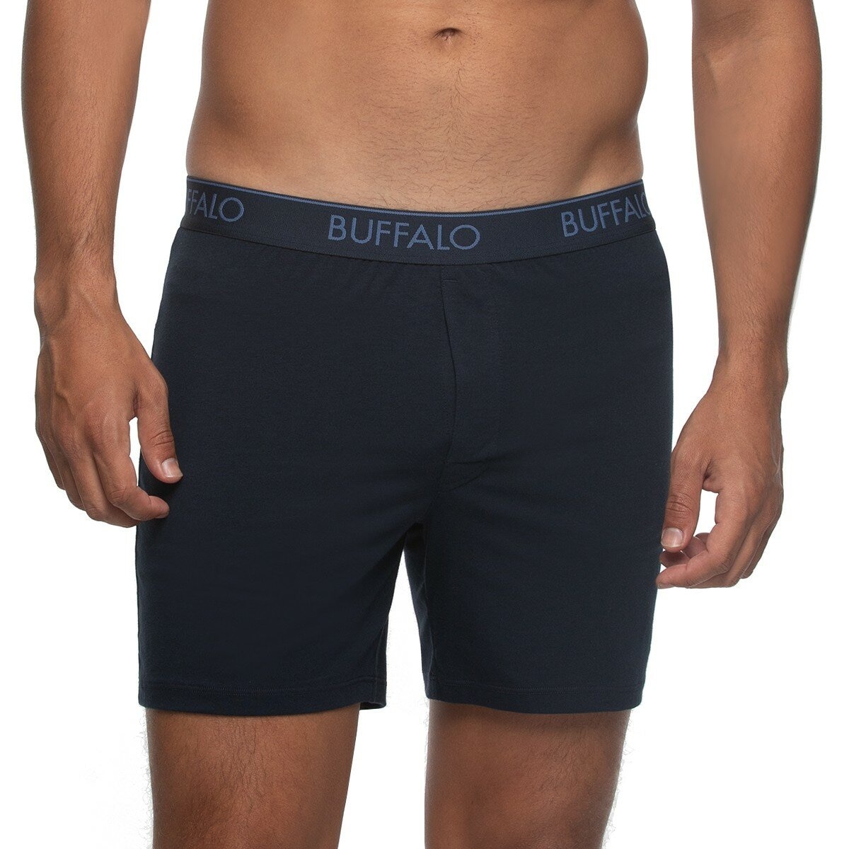Buffalo 男針織平口內褲 5入組 L Buffalo 男針織平口內褲 5入組 L