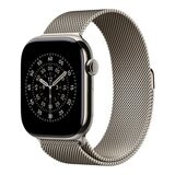 Apple Watch Series 11 GPS + 行動網路 46公釐 原色鈦金屬錶殼 附原色米蘭式錶環 M/L Apple Watch Series 11 GPS + 行動網路 46公釐 原色鈦金屬錶殼 附原色米蘭式錶環 M/L