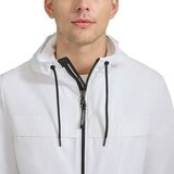 Calvin Klein 男防風防潑水外套 白