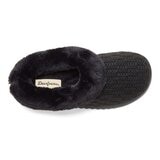 Dearfoams 女保暖休閒鞋 黑