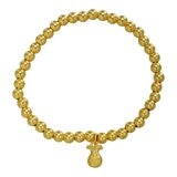 24K黃金手鍊 古法手串 320厘