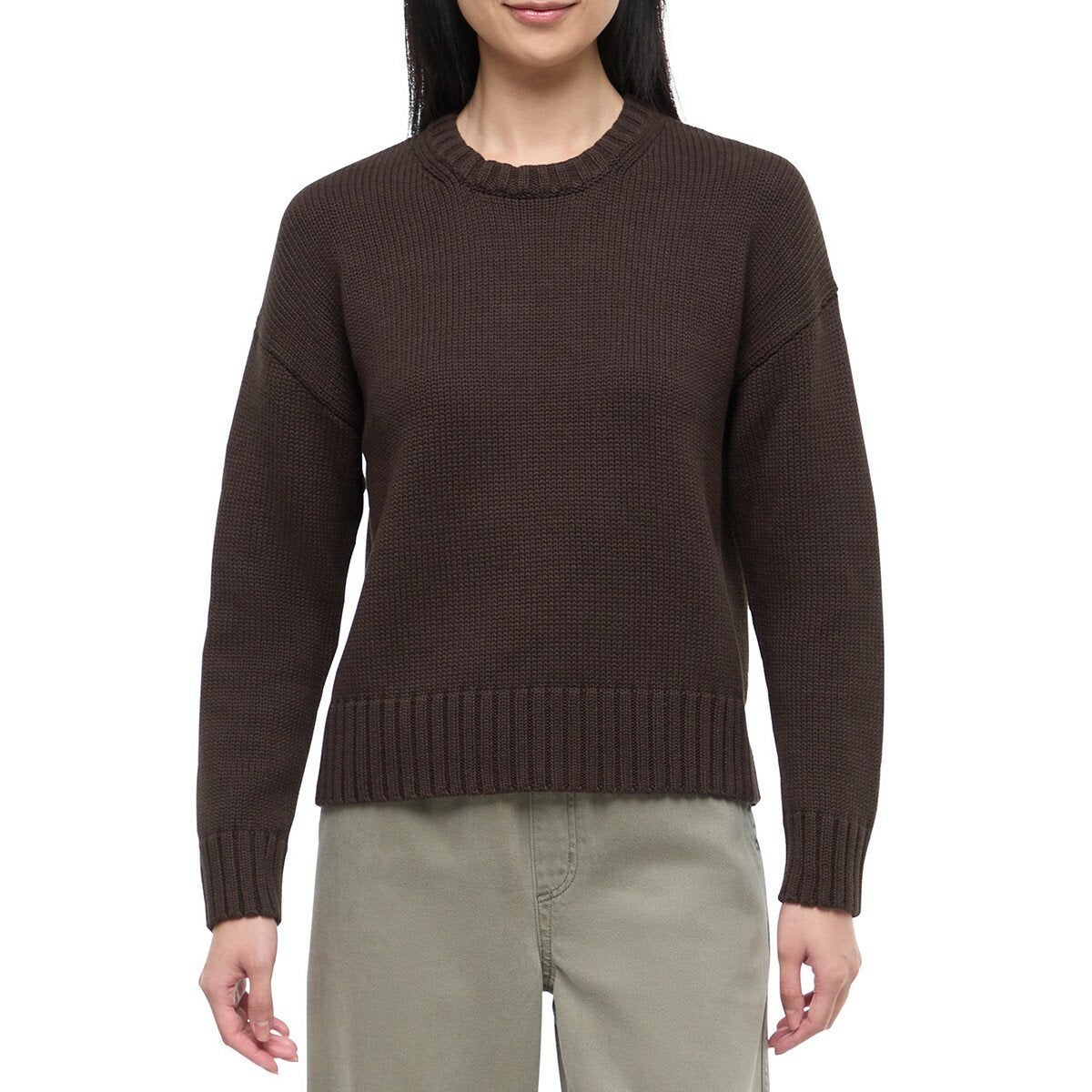 GAP 女落肩毛衣