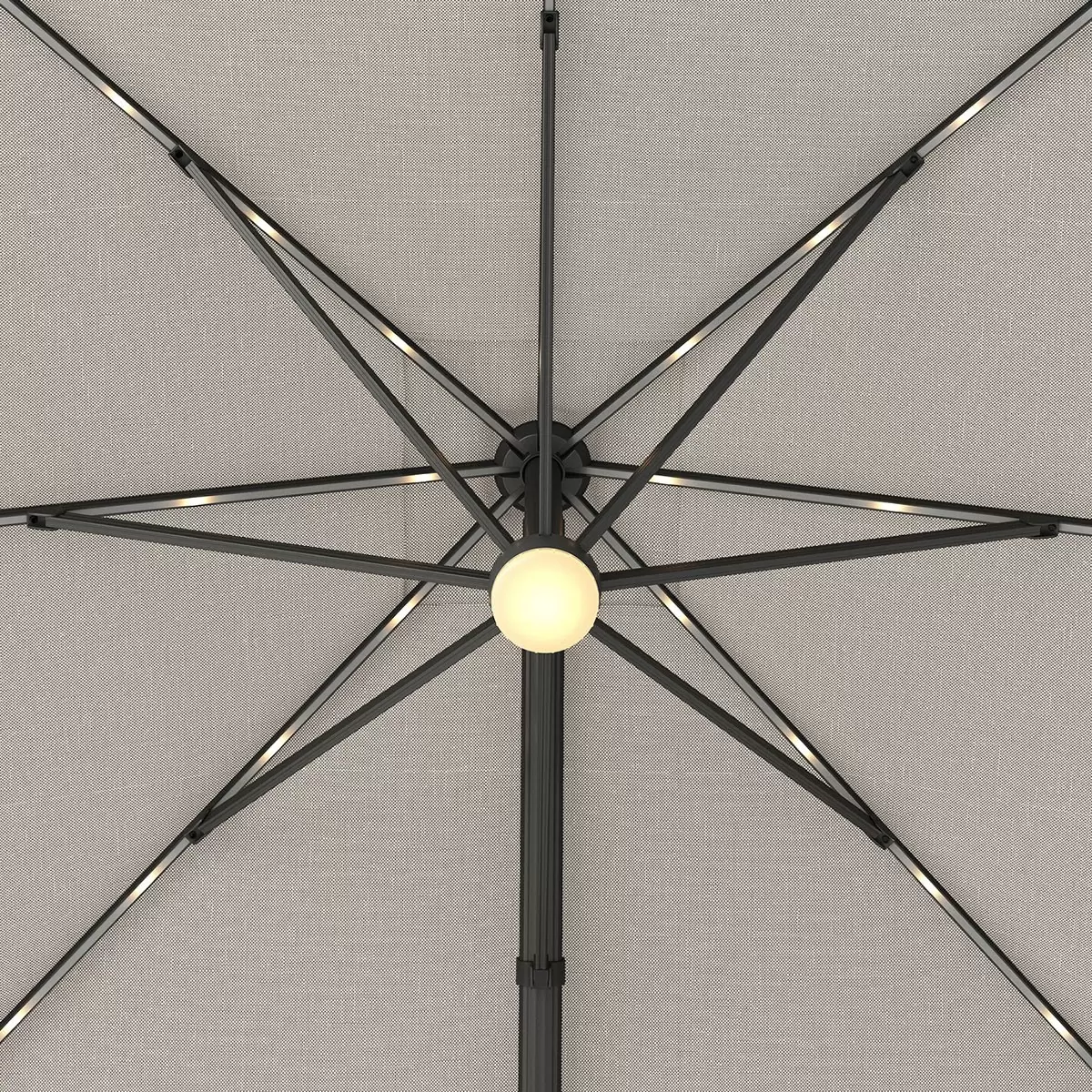 ATLeisure 10呎 LED 戶外遮陽傘 1768213｜Costco好市多必買推薦