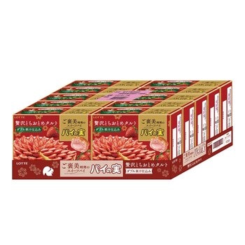 樂天 千層派盒裝奢華草莓塔風味 69公克 X 10盒