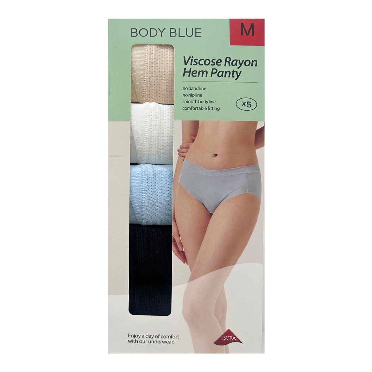 Body Blue 女內褲五入組 M
