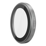 MAGEASY MagStand 360 M 磁吸旋轉支架防摔手機殼 iPhone 17 Pro(迷霧) + 鏡頭保護貼Lenz(迷霧) + Vetro 9H 鋼化玻璃保護膜