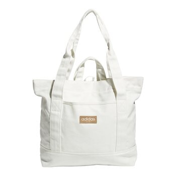 Adidas 帆布托特包 白