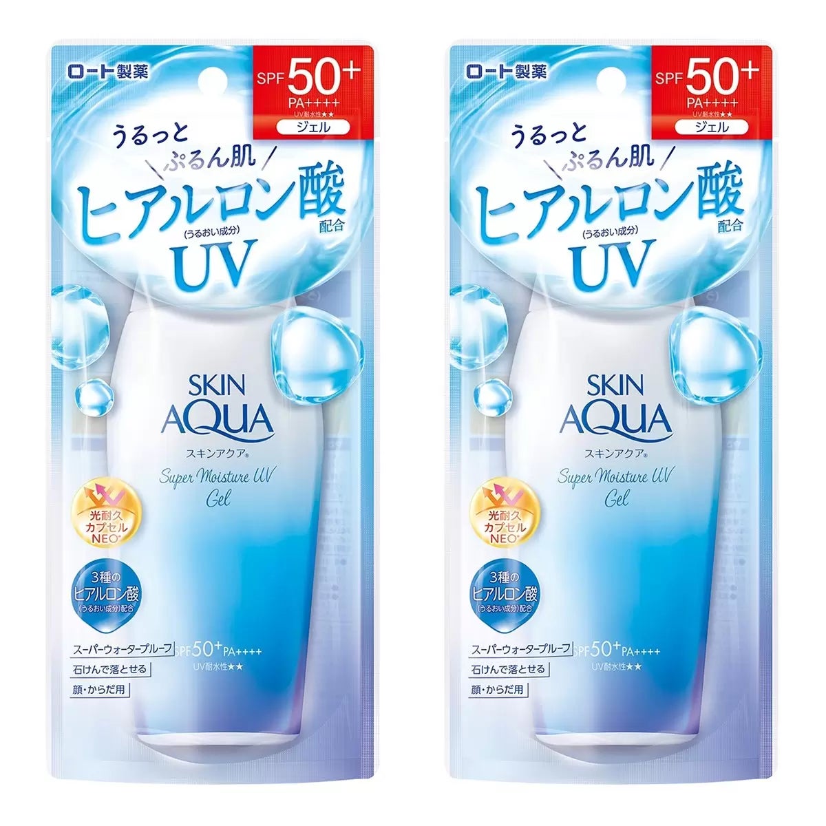 曼秀雷敦 超保濕水感防曬凝露 110公克 X 2入 商品圖 1