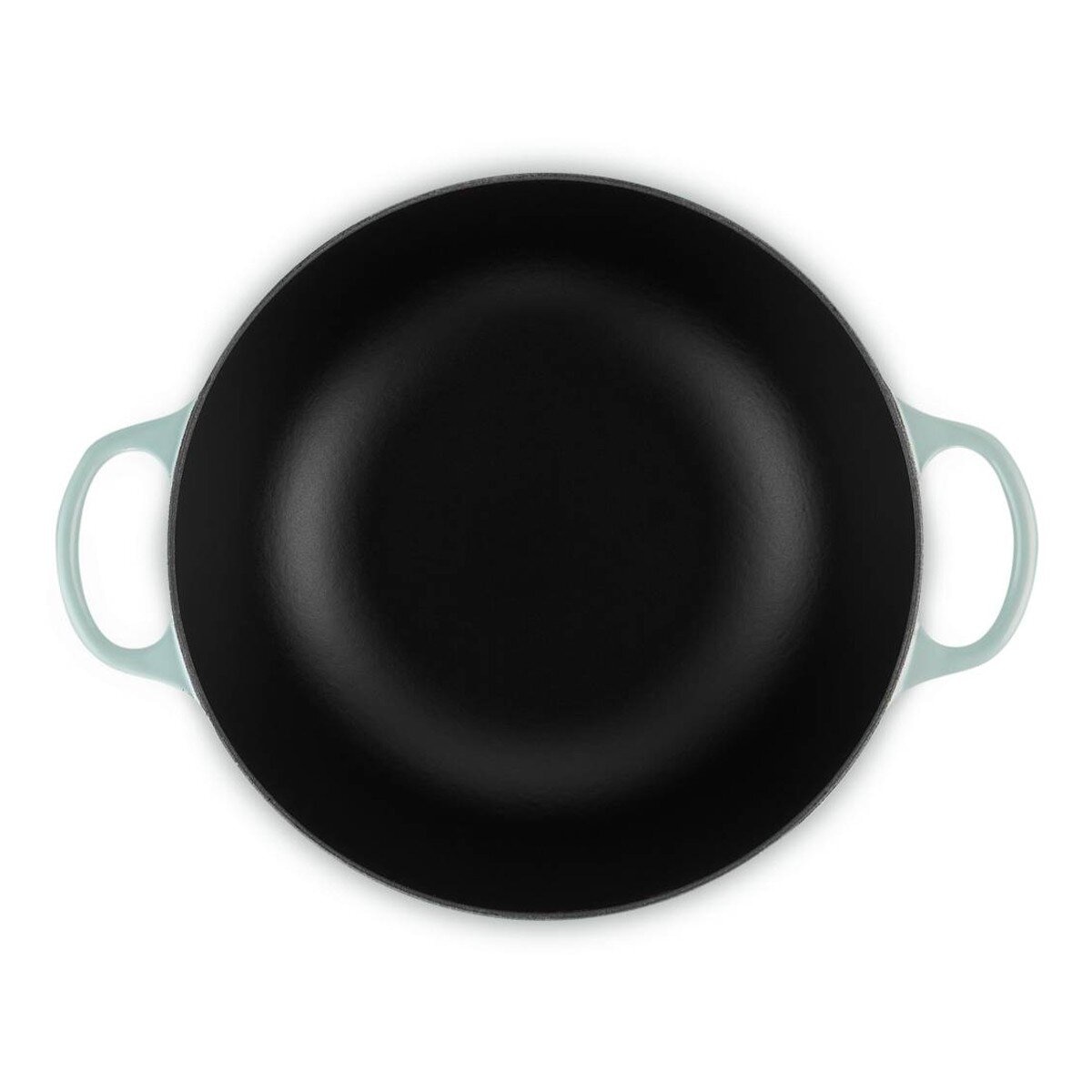 Le Creuset 媽咪鑄鐵鍋 含鋼頭鍋蓋 28公分 悠然綠