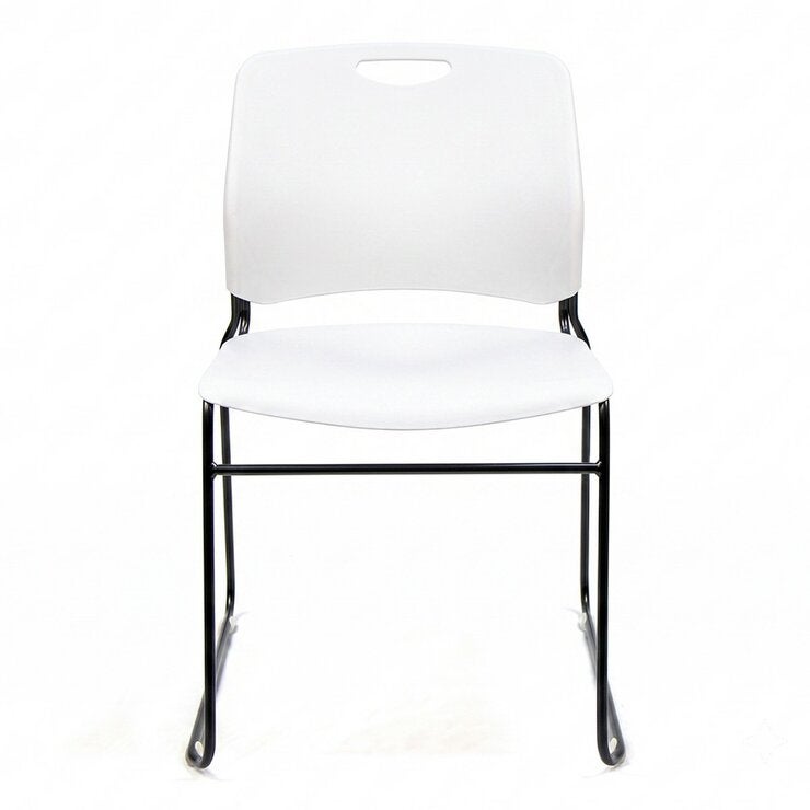 Musical Chairs Harmony 可堆疊訪客椅 2入組 白