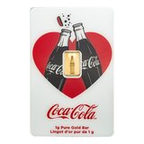 PAMP 可口可樂黃金條塊 999.9純金 1公克