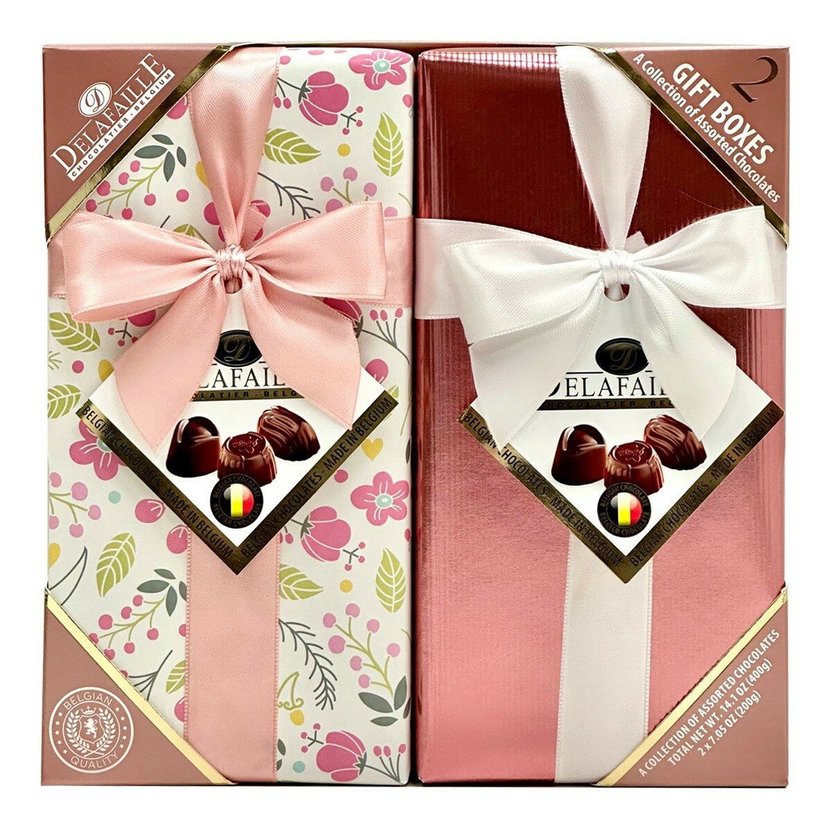 Delafaille 綜合巧克力禮盒 200公克 X 2入 Delafaille 綜合巧克力禮盒 200公克 X 2入