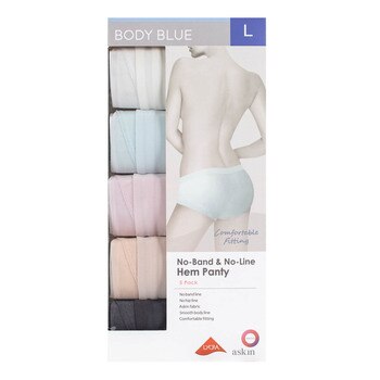 Body Blue 女款無痕內褲五入 Body Blue 女款無痕內褲五入