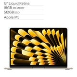 Apple MacBook Air 13吋 搭配 M5晶片 10核心CPU 8核心GPU 16GB 512GB SSD Apple MacBook Air 13吋 搭配 M5晶片 10核心CPU 8核心GPU 16GB 512GB SSD
