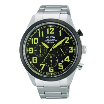 Alba 不鏽鋼錶帶男錶 VD53-X170G