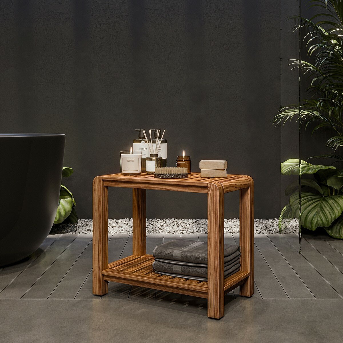 Teakhaus 柚木收納椅凳 Teakhaus 柚木收納椅凳