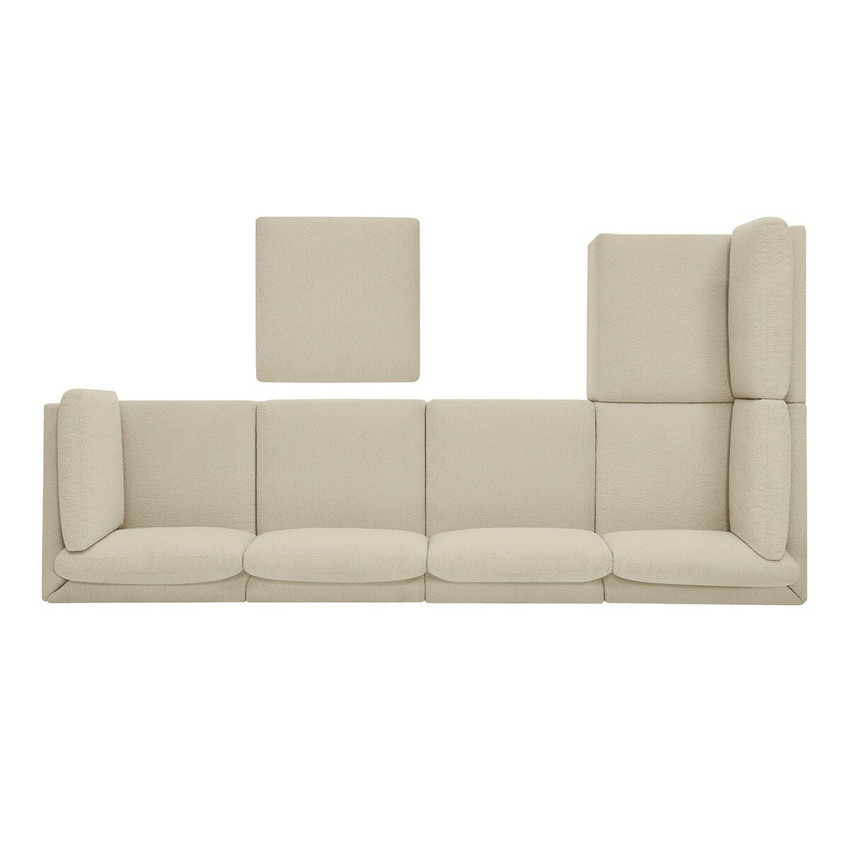 Thomasville 布面模塊沙發六件組 Thomasville 布面模塊沙發六件組