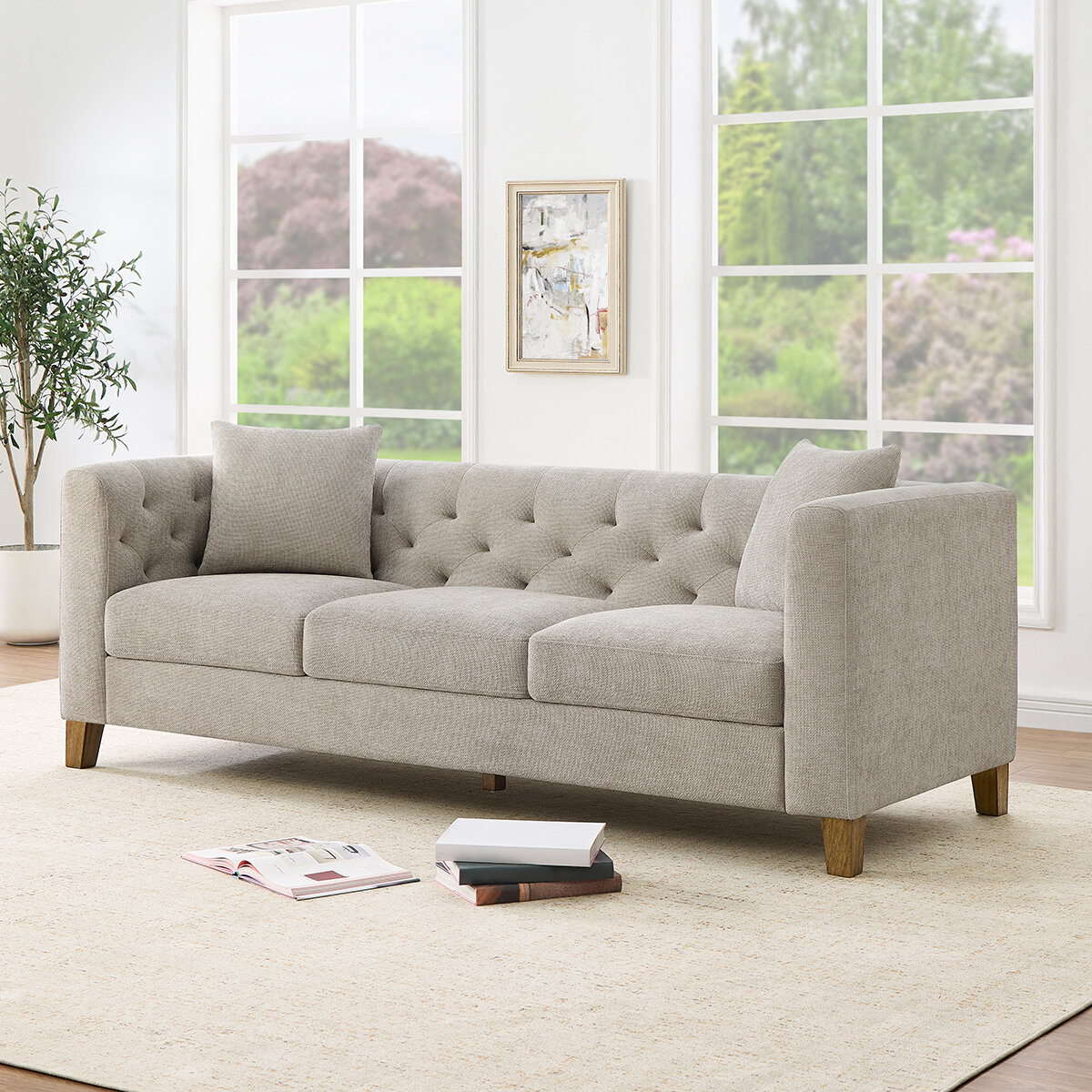 Thomasville 布面沙發